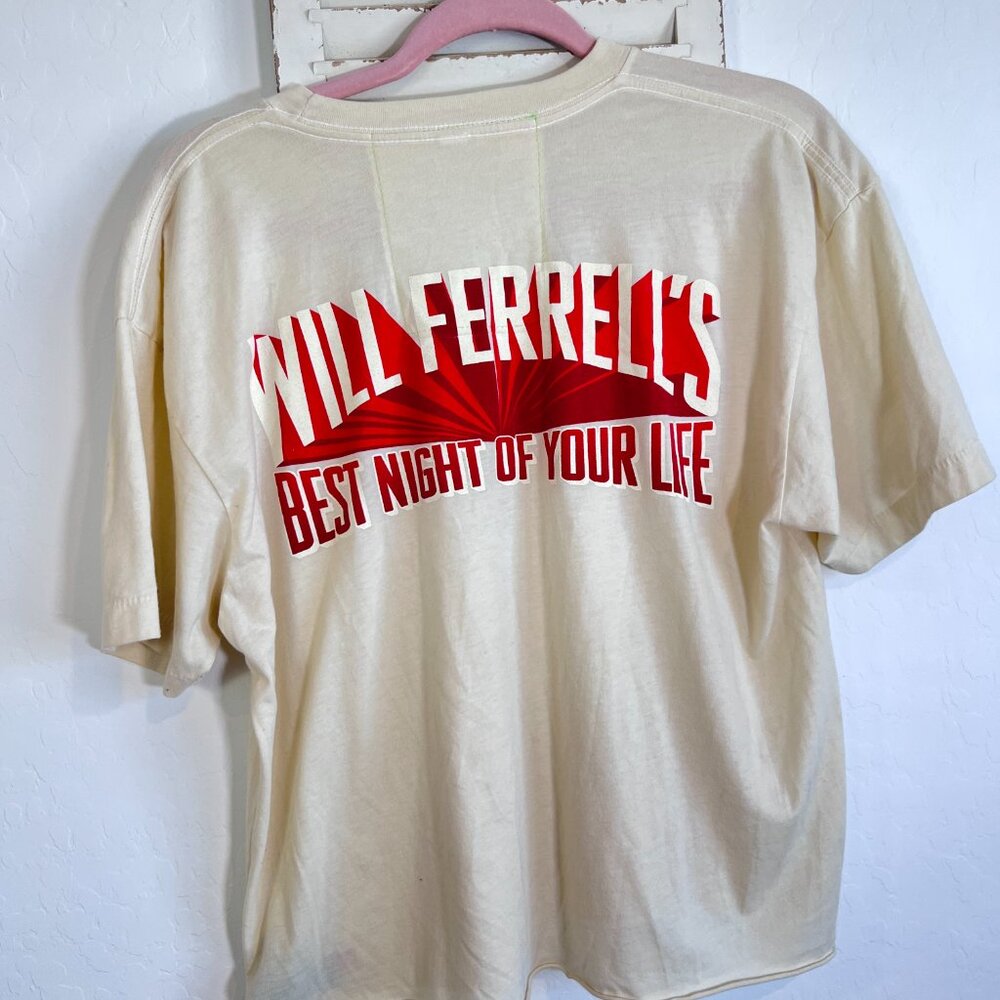 RARE AVIATOR NATION WILL FERRELL'S BEST NIGHT OF YOUR LIFE TEE - Picture 5 of 9